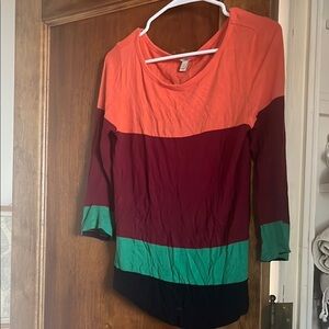 Colorblock J Crew Women's Top